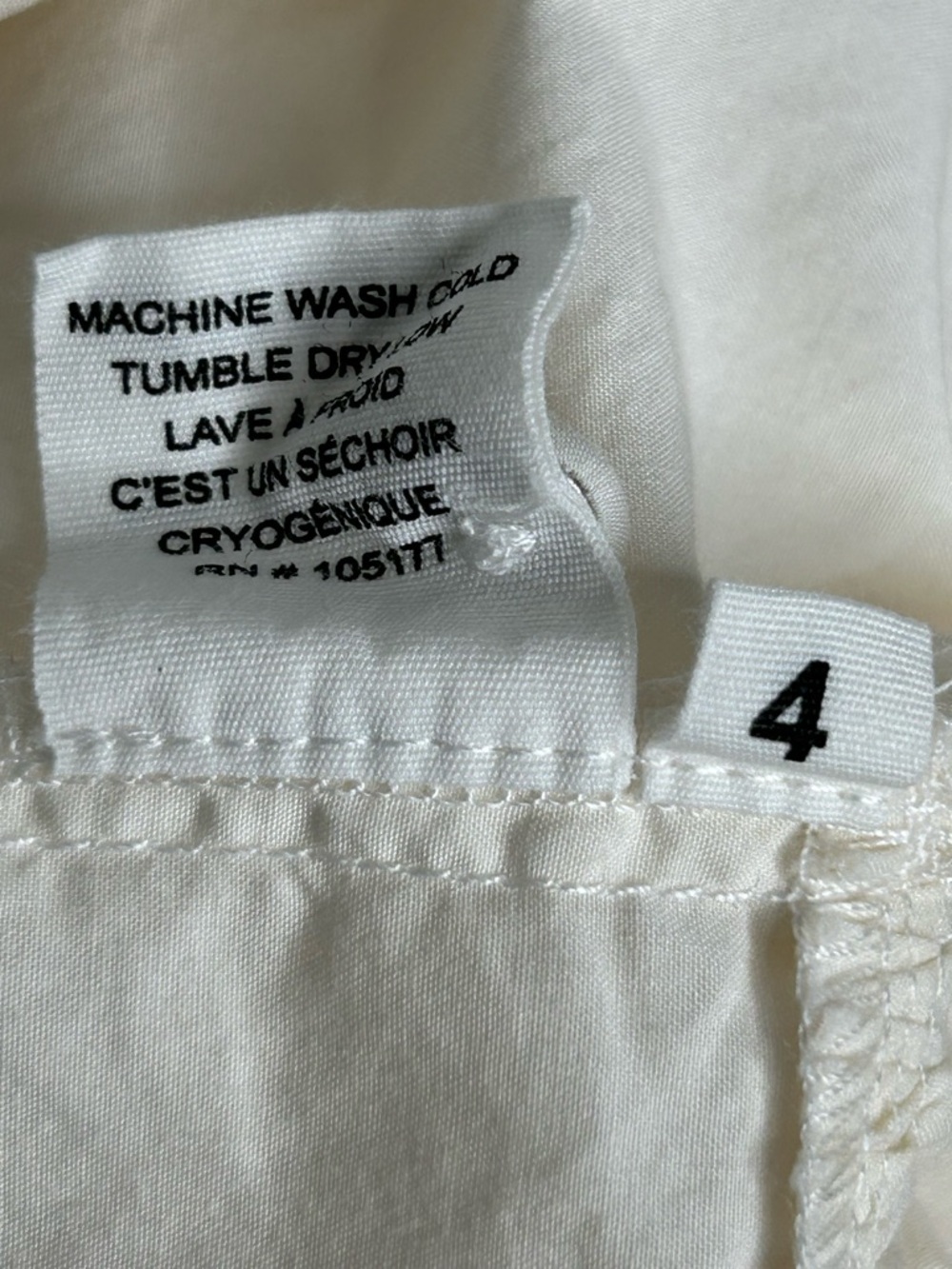 Ulla Johnson Jacinta Ivory Button Front Skirt With Pockets & Pleated Details 4 - Picture 6 of 10